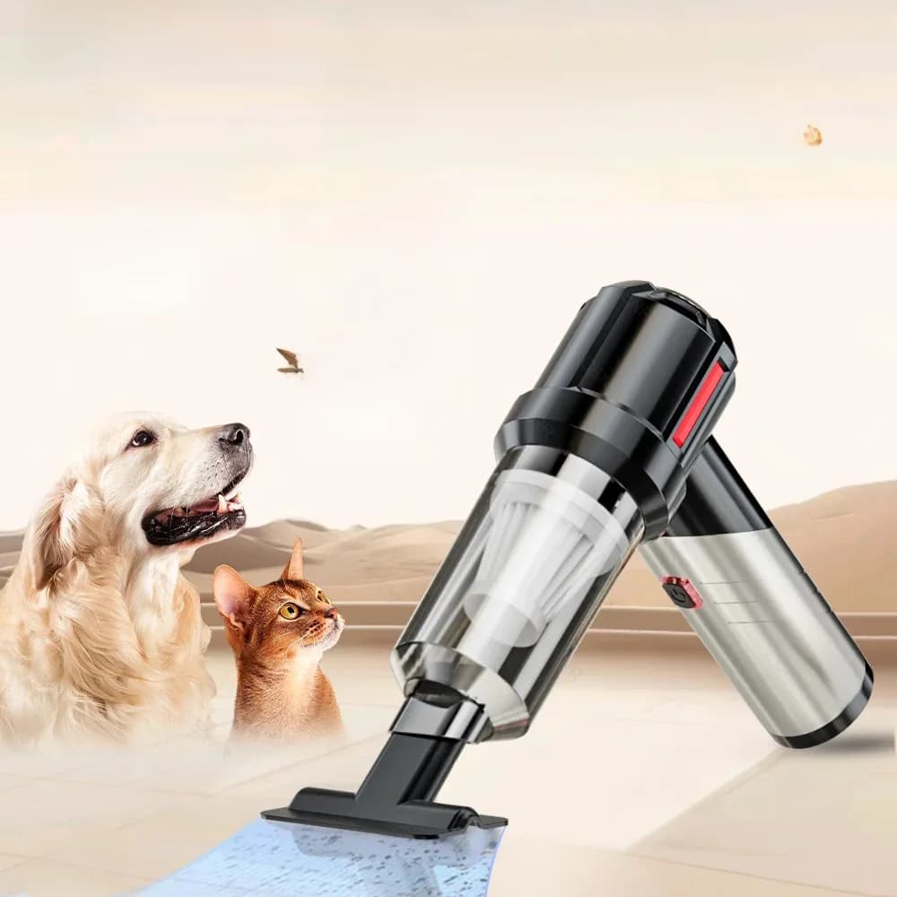 CENRR High Pressure Car Vacuum Cleaner Portable Handheld Mini Vacuum Cleaner Cordless Strong Suction Car Cleaner Home Appliance