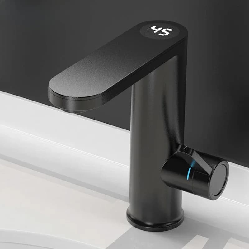 Briwellna Electric Water Heater Hot Water Faucet 2 in 1 Basin Tap Tankless Geyser 220V Instant Water Heater Faucet For Home