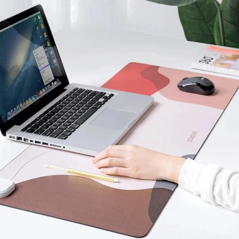 Intelligent Heated Electric Heating Pad Office Desktop Heating Pad Warming Table Mat Mouse Pad Winter Nap Hand Warmer for Home