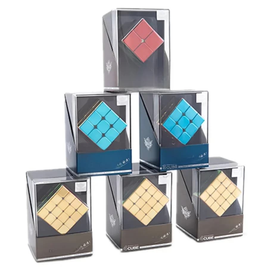 [Picub] Cyclone Boy Metal Magnetic 2x2 3x3 4x4 Magic Cube Professional SpeedCube Cubo Magico Puzzle Toy For Children Kids Gift