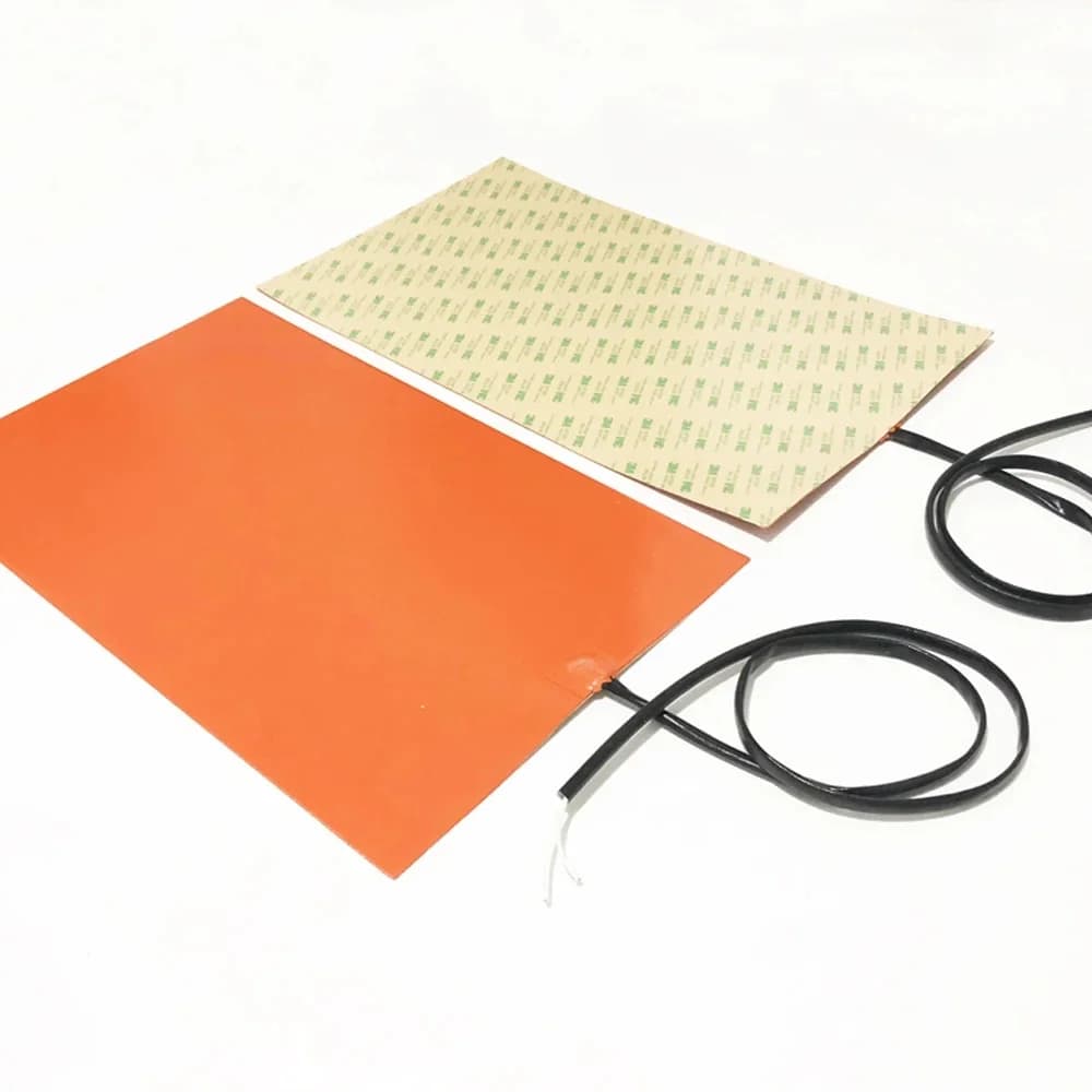 230V Silicone Rubber Heating Pads Electric Heater Plate Mat in Industrial Applications