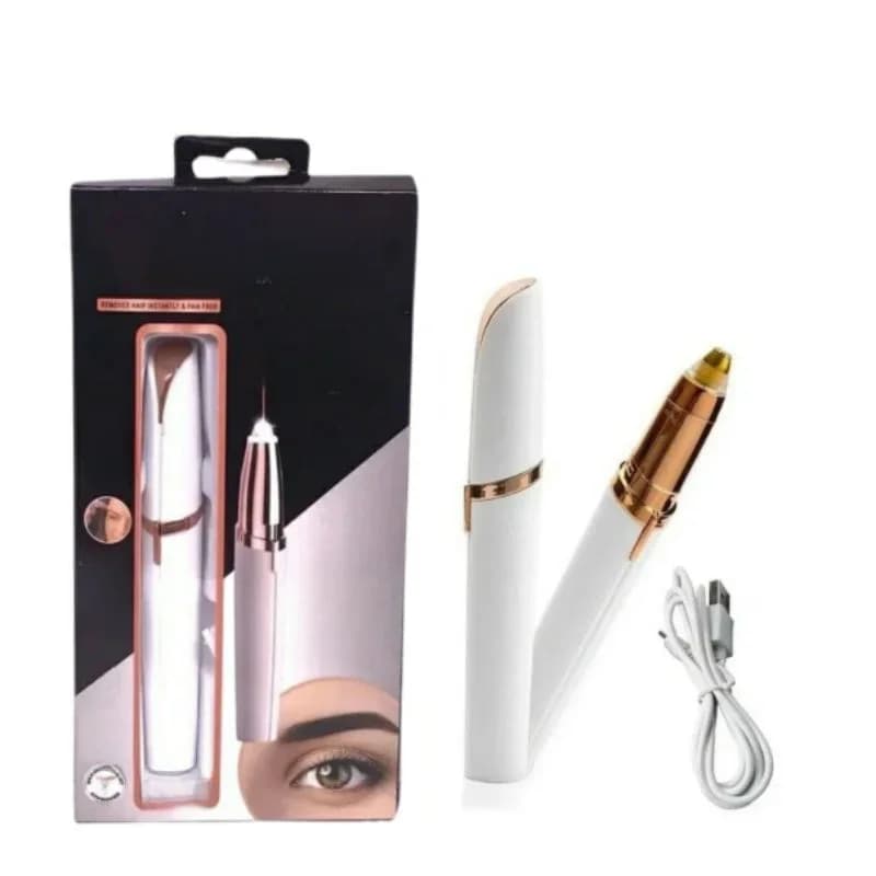 Electric Eyebrow Trimmer Electric Face Eyebrow Hair Trimmer Mini Portable Women Body Shaver Remover Blade Eye Rechargeable