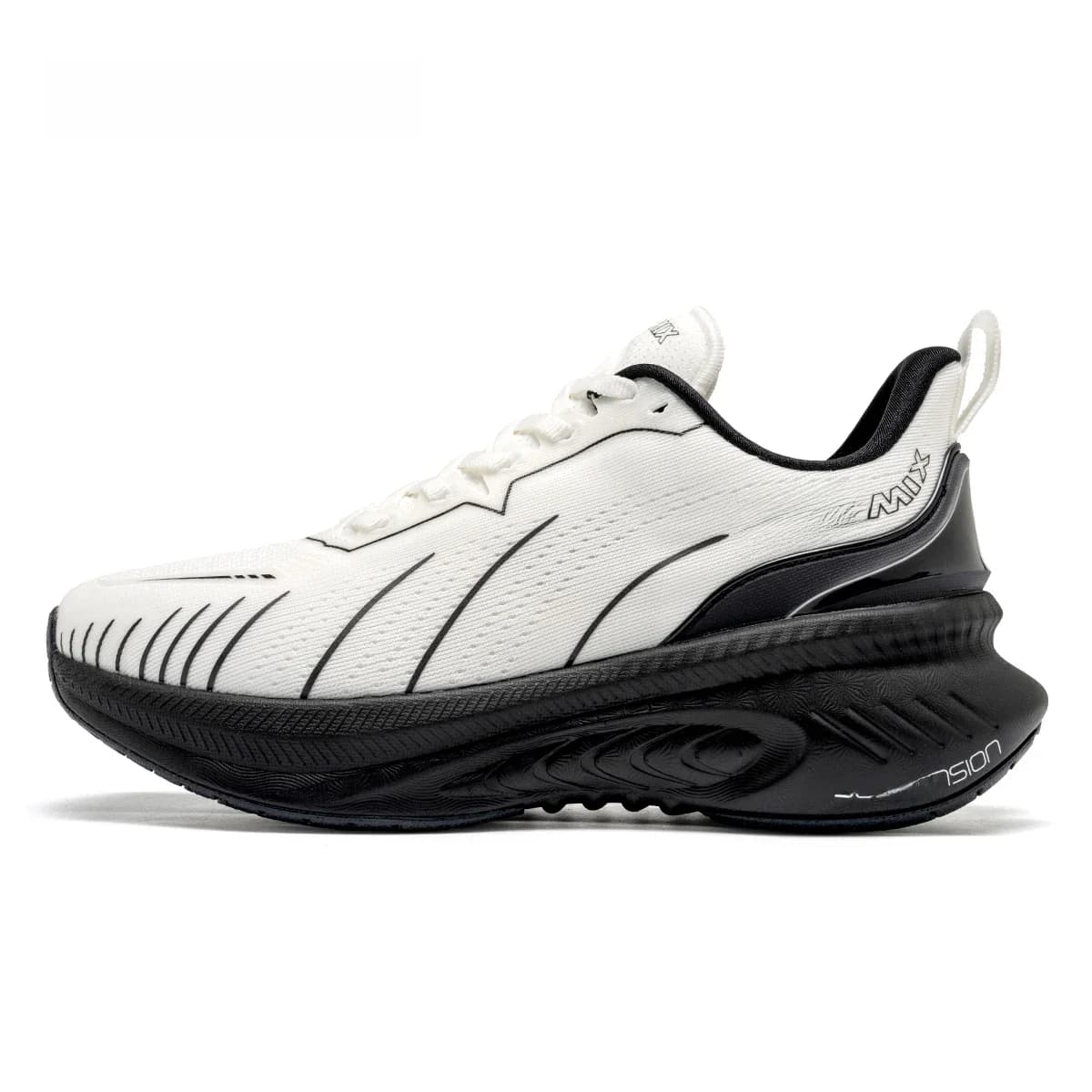 ONEMIX New Cushioning Running Shoes For Men Suitable Heavy Runners Lace Up Sports Women Non-slip Outdoor Athletic Male Sneakers