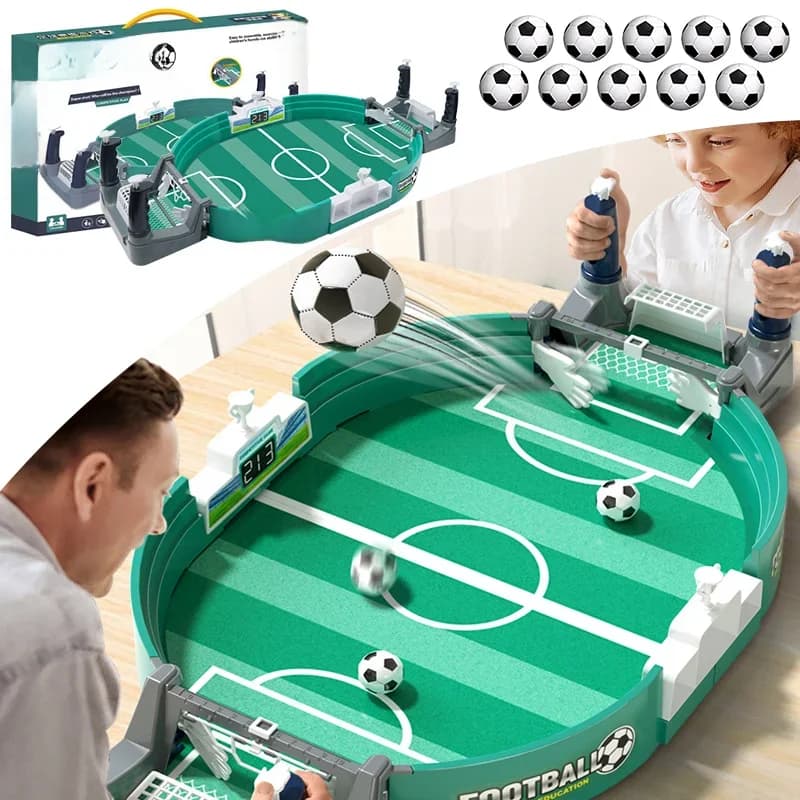 Soccer Table for Family Party Football Board Game Desktop Interactive Soccer Toys Kids Boys Sport Outdoor Portable Game Gift