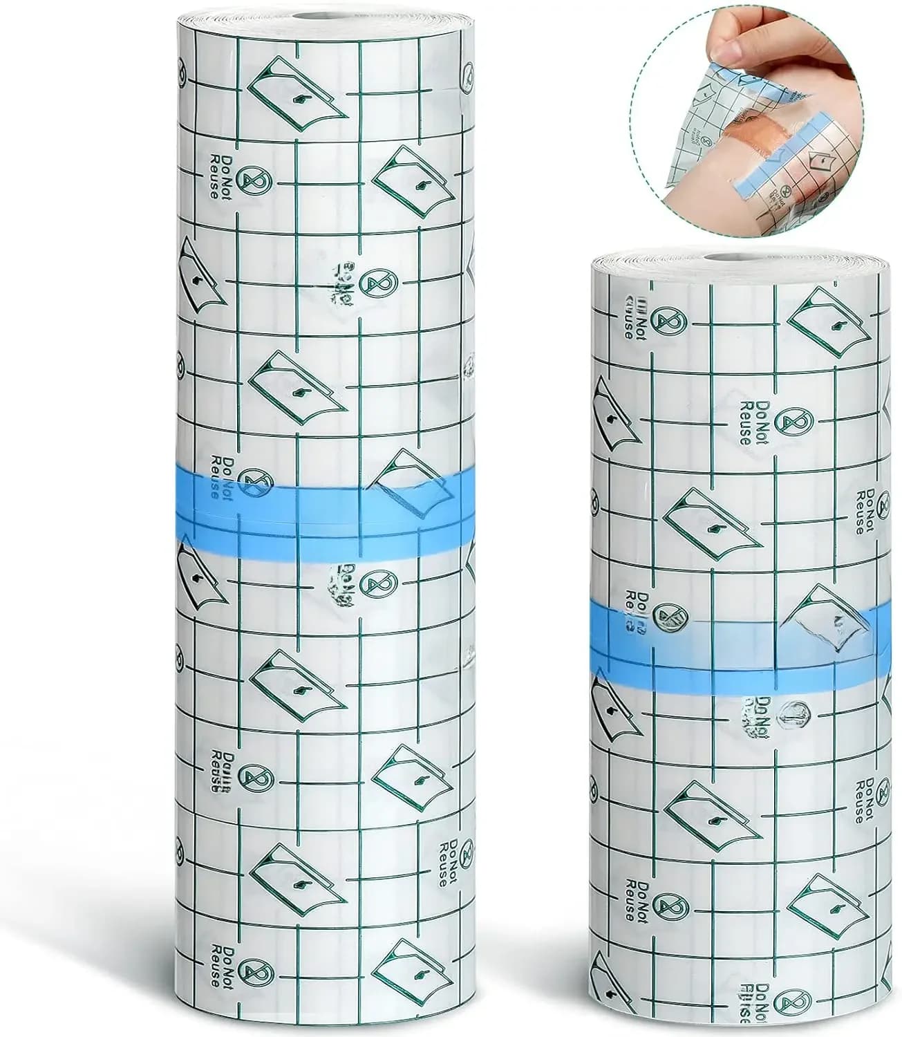 Tattoo Aftercare Waterproof Bandage Roll Transparent Film Dressing Second Skin Healing Protective Clear Adhesive for Tattoo