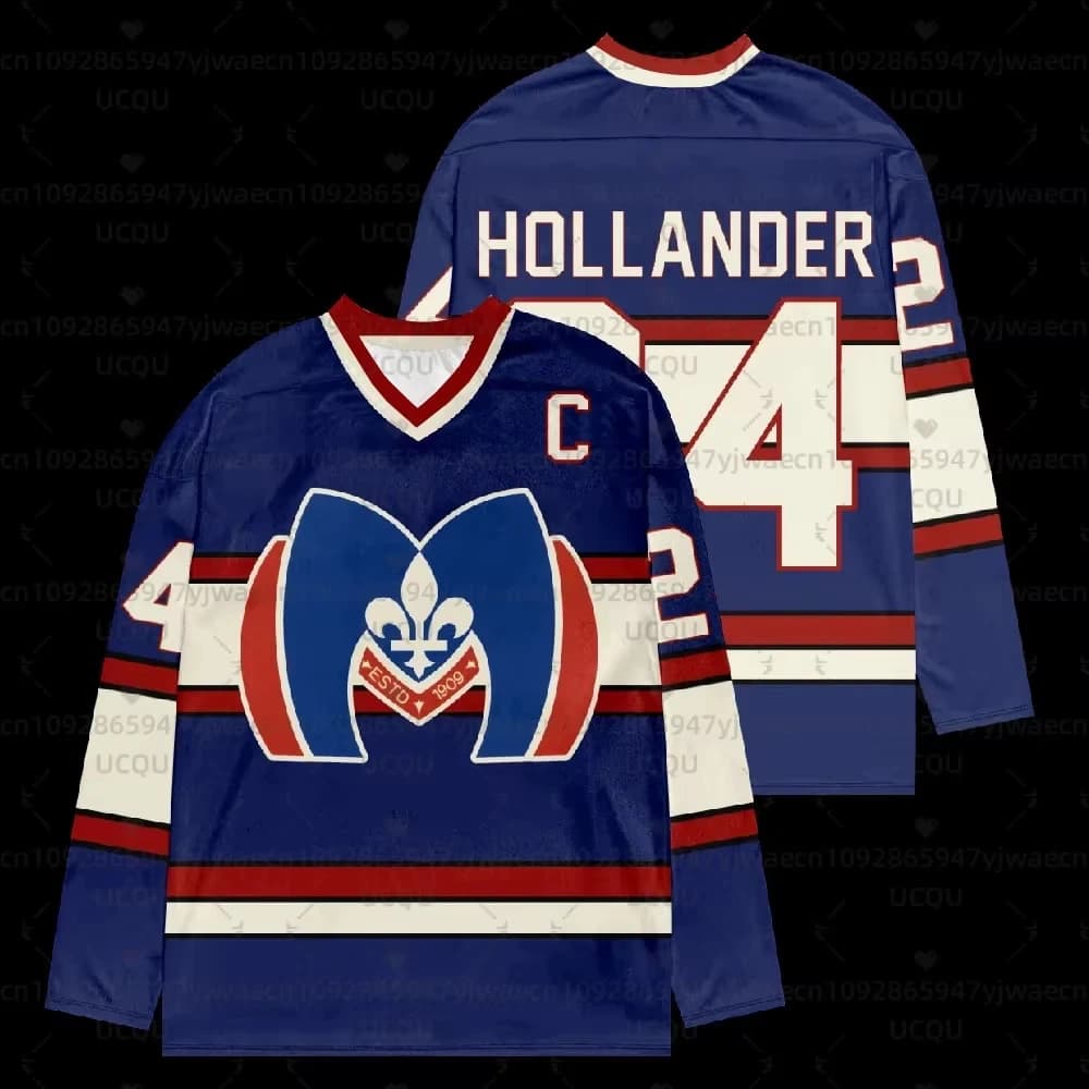 New Heated Rivalry Hockey Jersey Long Sleeves Tee Men's Women's Rozanov HOLLANDER T-shirts Unisex Tops Pullovers Fans Sweatshirt