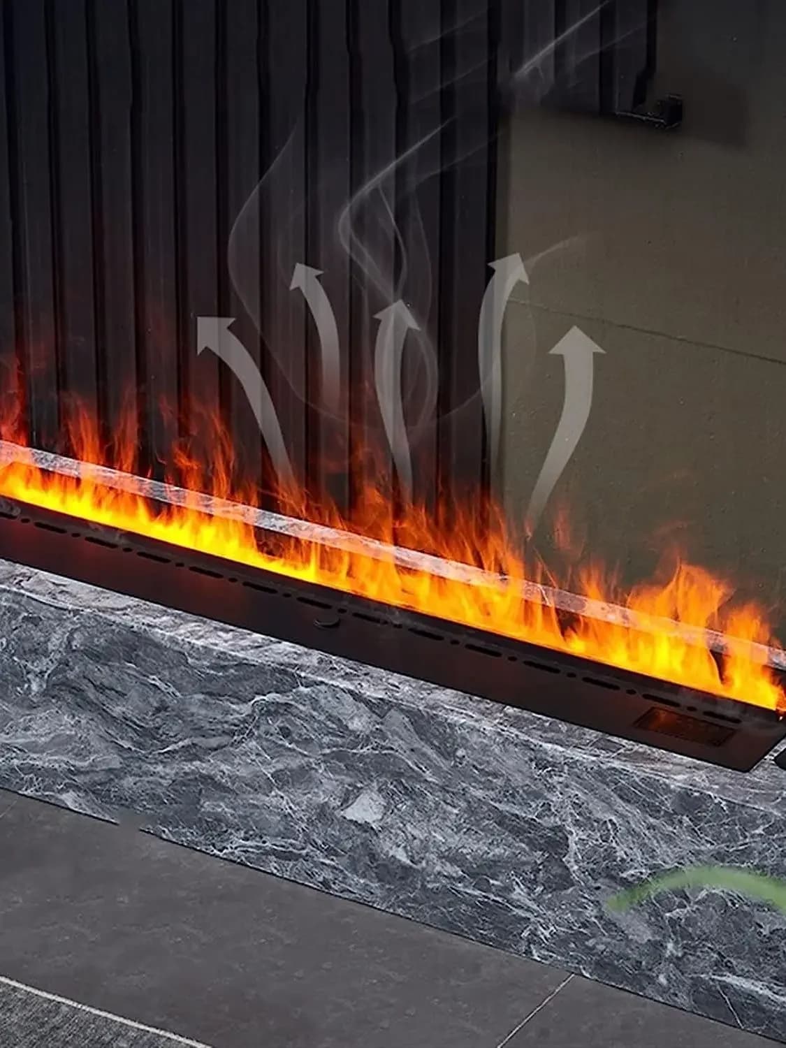 Smart Steam LED Flame TV Decorative Fireplace Firewood Crackling Sound 3D Water Vapor Electric Fireplace atomization Fireplace