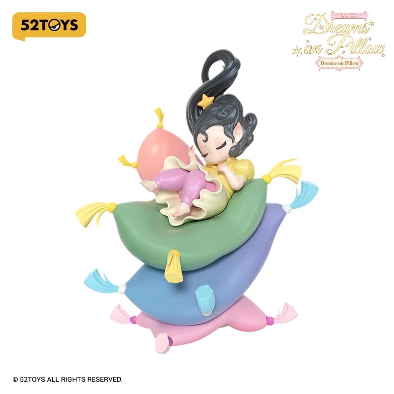 52TOYS Sleep Overseas Exclusive Edition- Dreams on Pillow, Height: 15cm/5.91inch