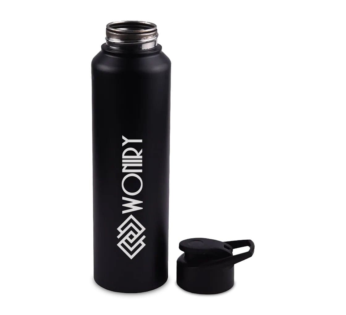 Custom Personalised Sigma Stainless Steel Sports Bottle by Bannerbuzz