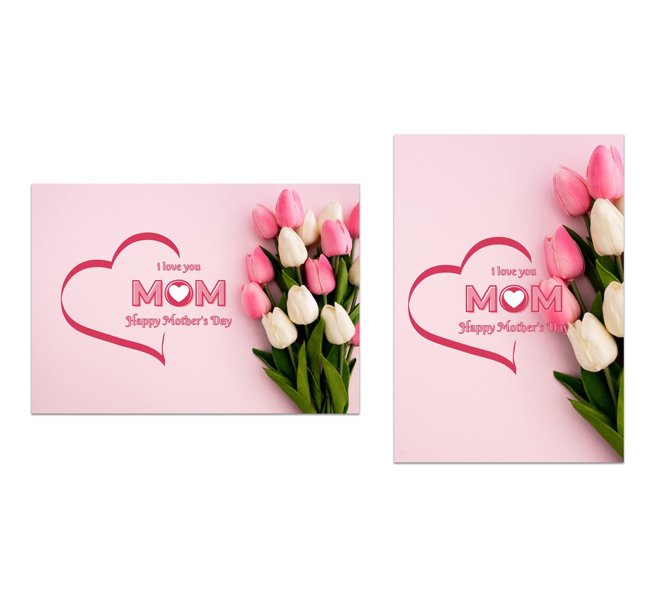 Folded Greeting Cards - Customize Your Own Personalizable High Quality Folded Greeting Cards For Your Loved Ones By BannerBuzz