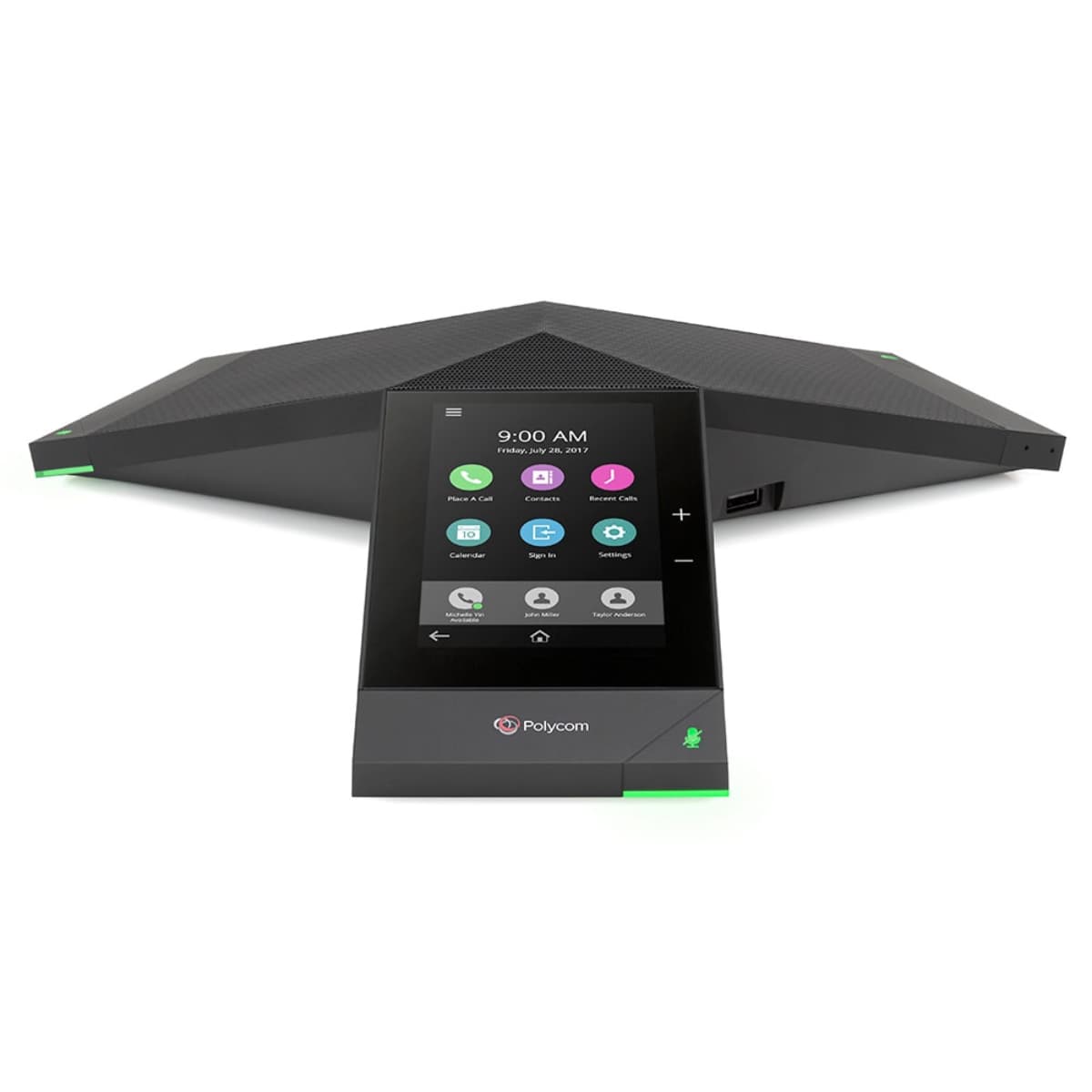Polycom Voice Trio 8500 OpenSIP Bluetooth PoE with 7.6m 25ft Conference Phone