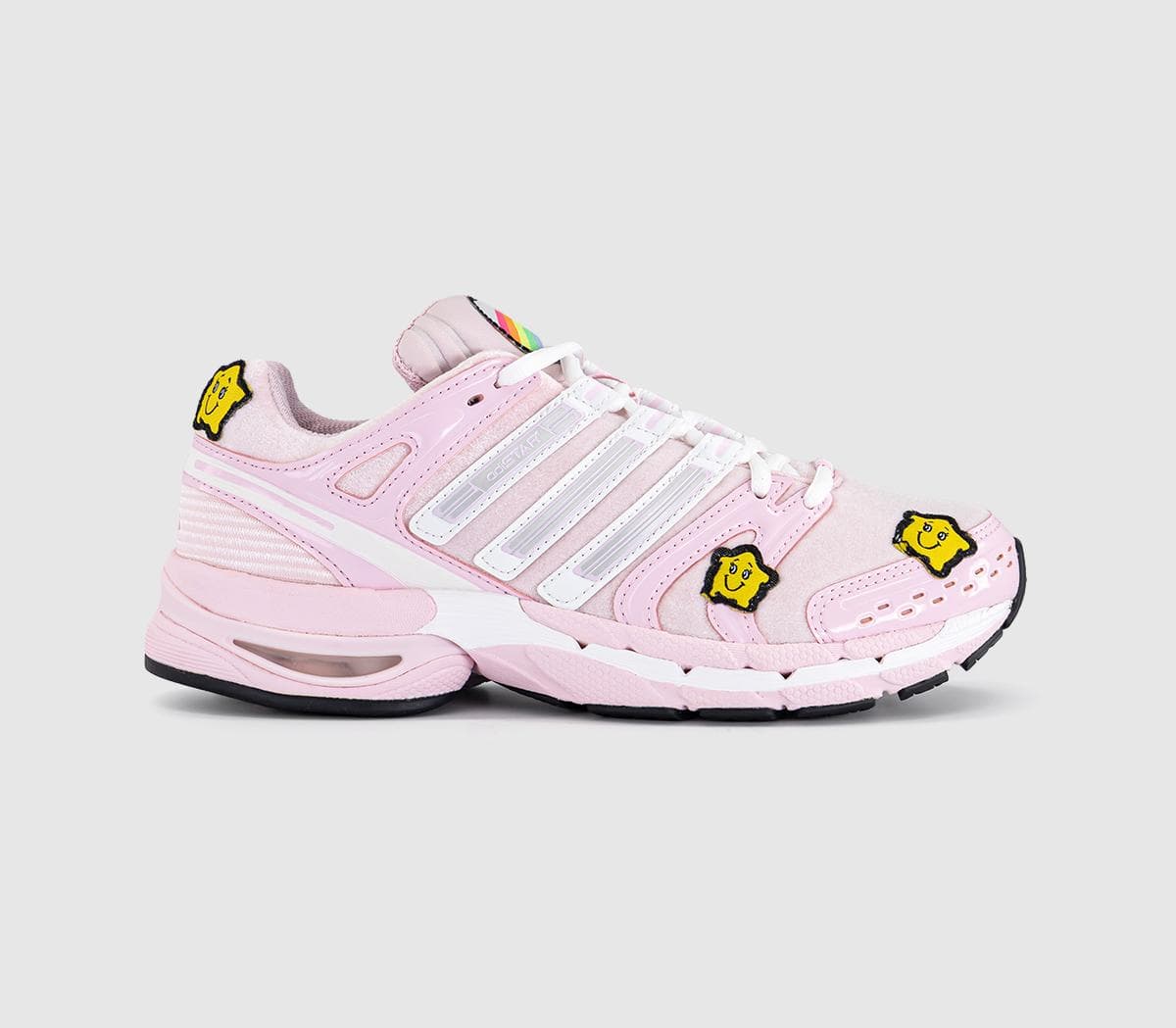 Adidas Womens Adistar Control 5 'care Bears' Trainers Care Bear Clear Pink Whhite Lucid, 4