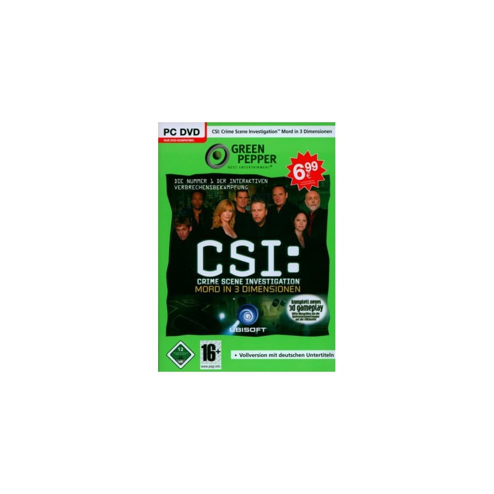 CSI 3 - Mord in drei Dimensionen PC