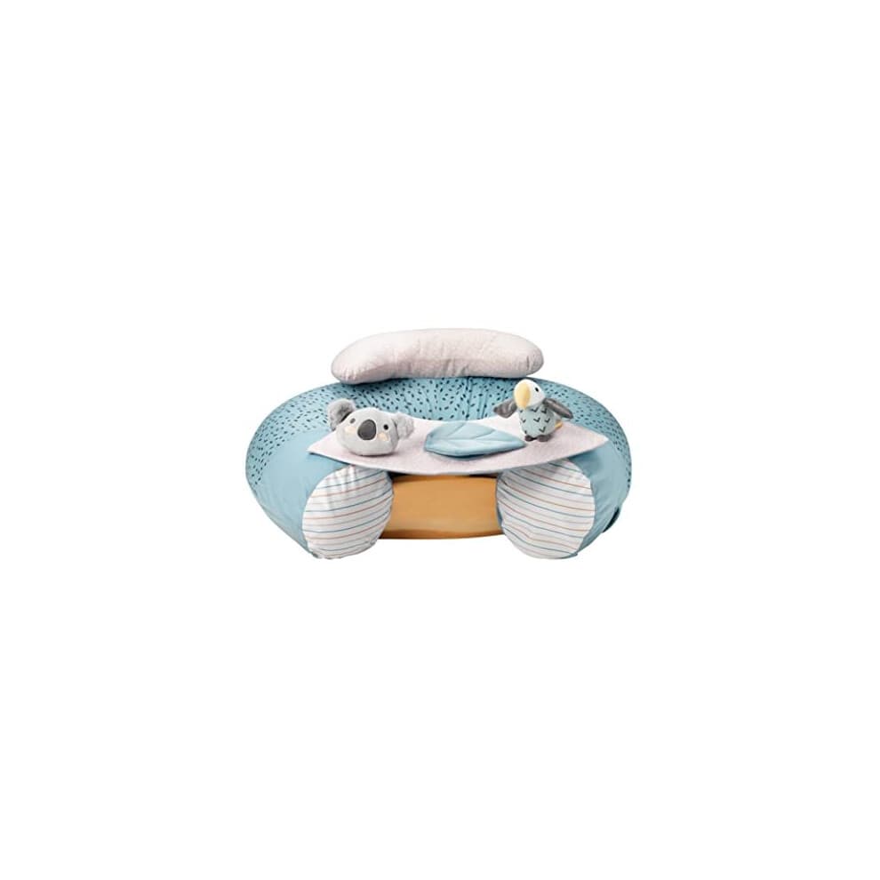 Nuby Animal Adventures Sit-Me-Up Baby Seat – Inflatable Sit & Play Floor Seat | Detachable Tray | Machine Washable | Suitable from 6 Months Plus