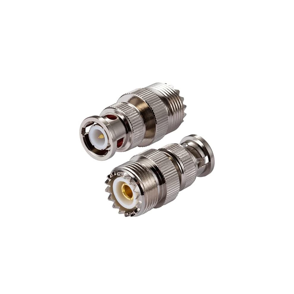 CB Radio Adapter PL259 UHF Male to BNC Female Antenna Adapter for CB Antenna CB Aerial Ham Radio Walkie Talkie Handheld Radio Two way Radio SO 239