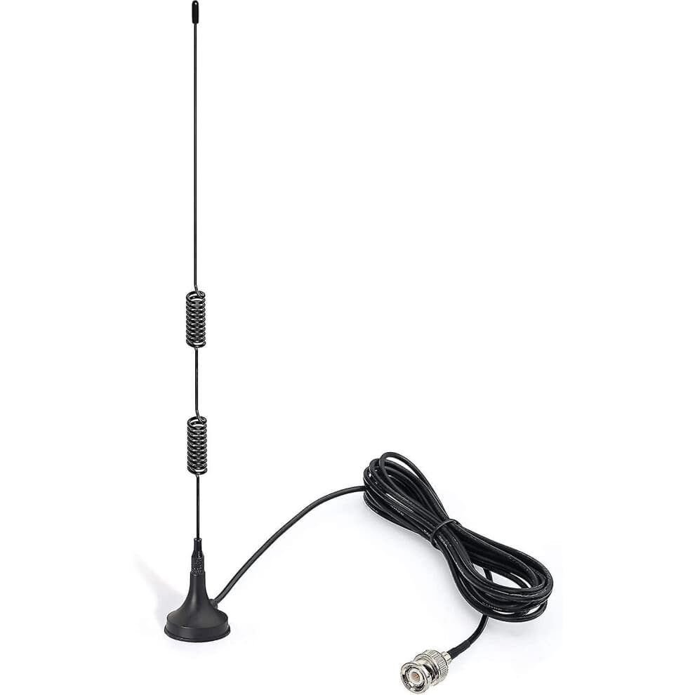 Ham Radio Police Scanner Antenna Amateur Radio Mobile Radio Scanner Antenna Magnetic Base Bnc Male Antenna Compatible