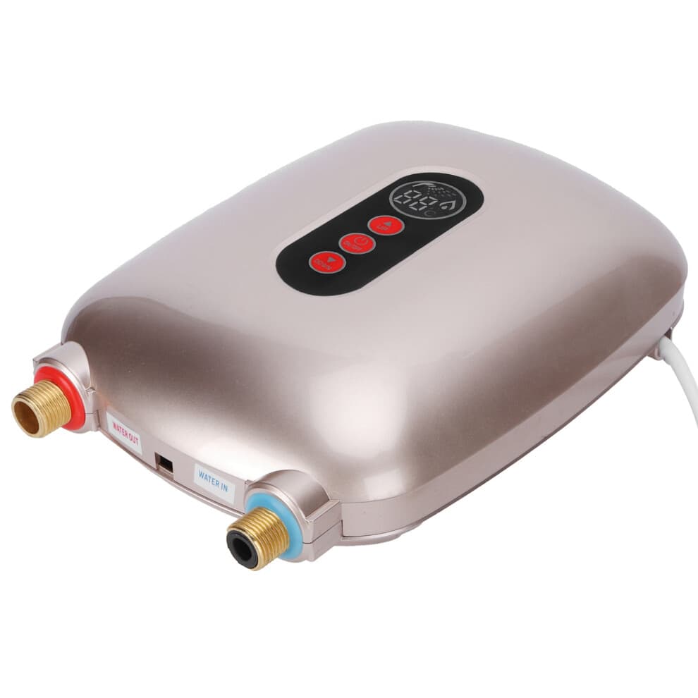 6500W Instant Water Heater Fast Heating Temperature Display 220V for Household Kitchen Bathroom