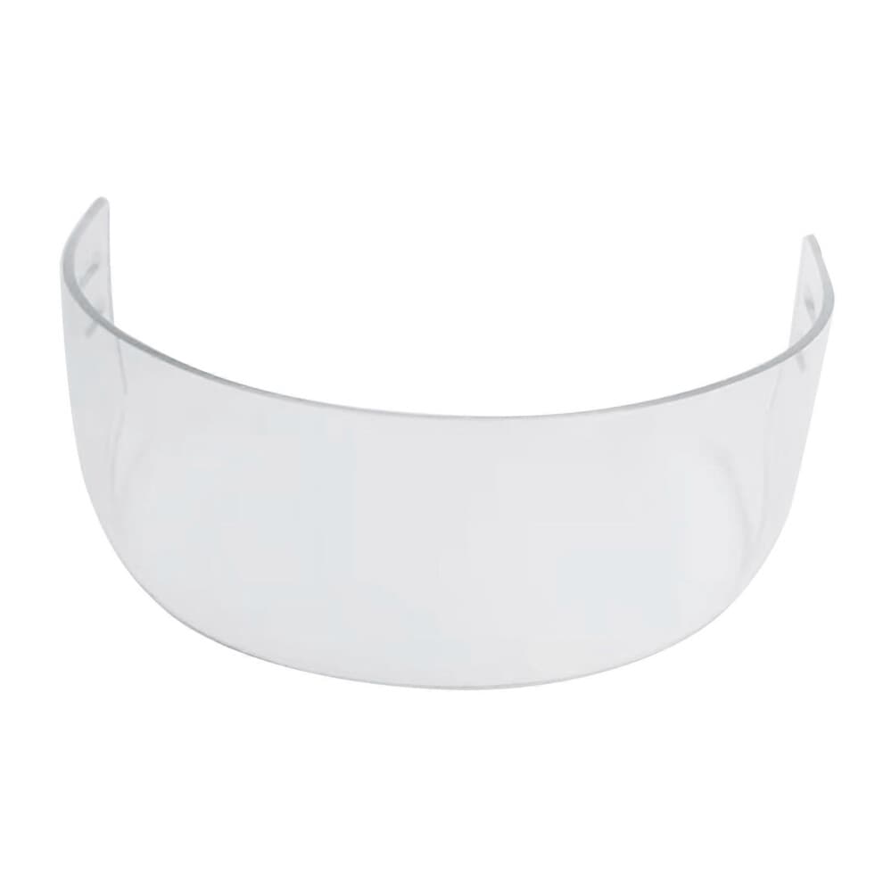 (As show, One size) Ice Hockey Mask, Clear AntiFog Vented Ice Hockey Visors, AntiScratch Ice Hockey Half Shield Visors for Youth and Adults