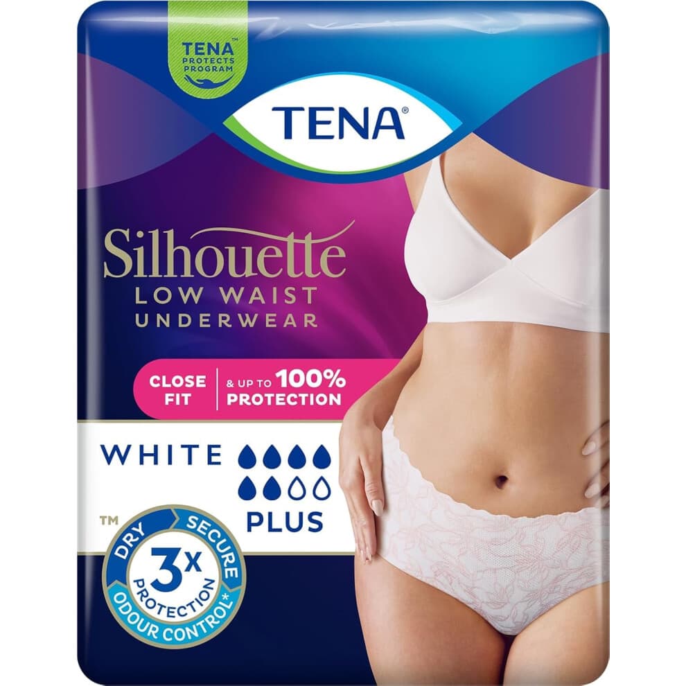 Tena Lady Silhouette Pants Normal Medium - 12 Packs of 6 (Incontinence Pants)