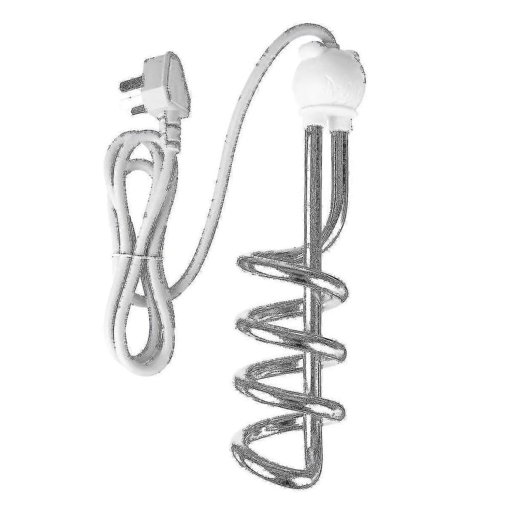 (As show, One size) 3500w Electric Water Heater Stainless Steel Automatic Immersion Heater 220v