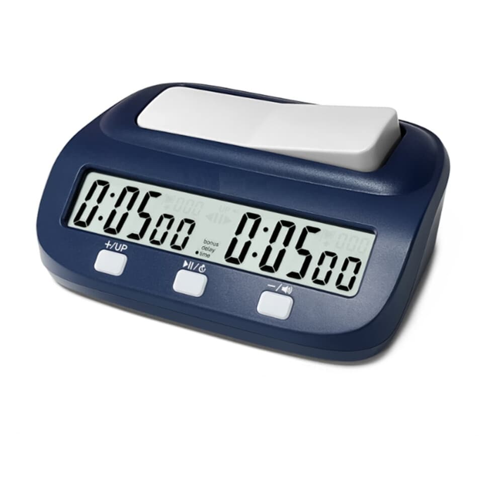 Chess Clock, Board Game Timer, Portable Digital Chess Timer with and Delay Features
