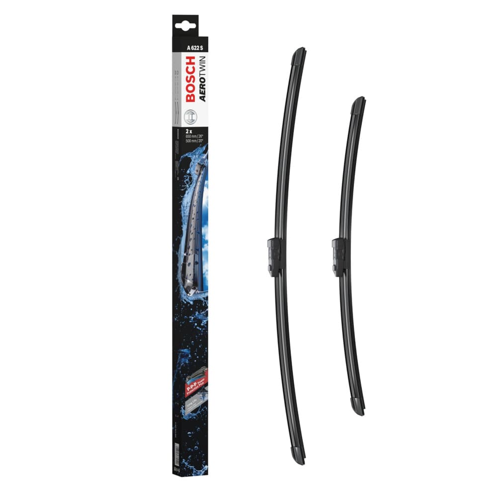Bosch Wiper Blade Aerotwin A622S, Length: 650mm/500mm  Set of Front Wiper Blades