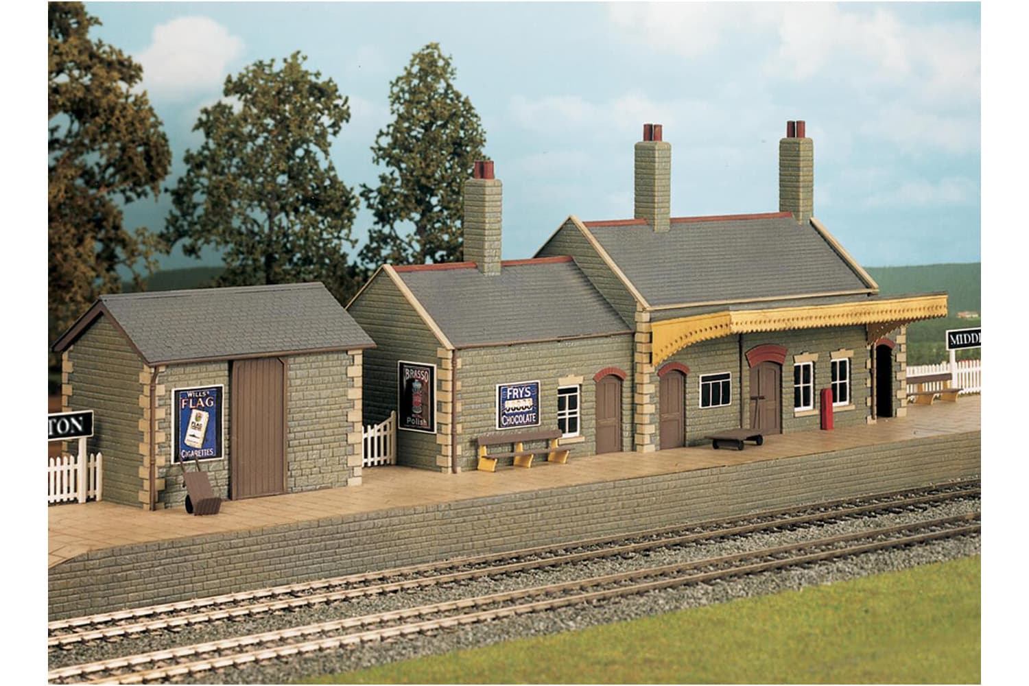 Wills CK17 OO Gauge Country Station Building