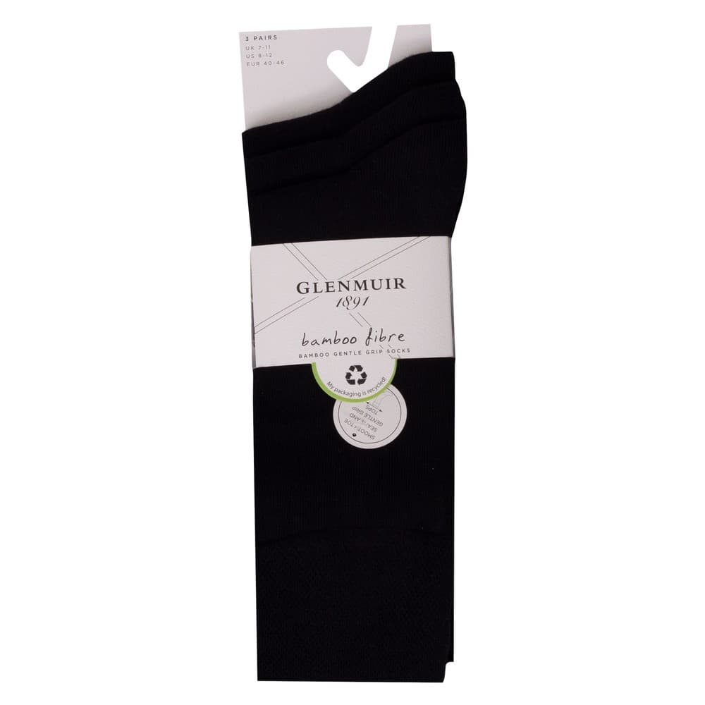 3 Pack Bamboo Gentle Grip Socks