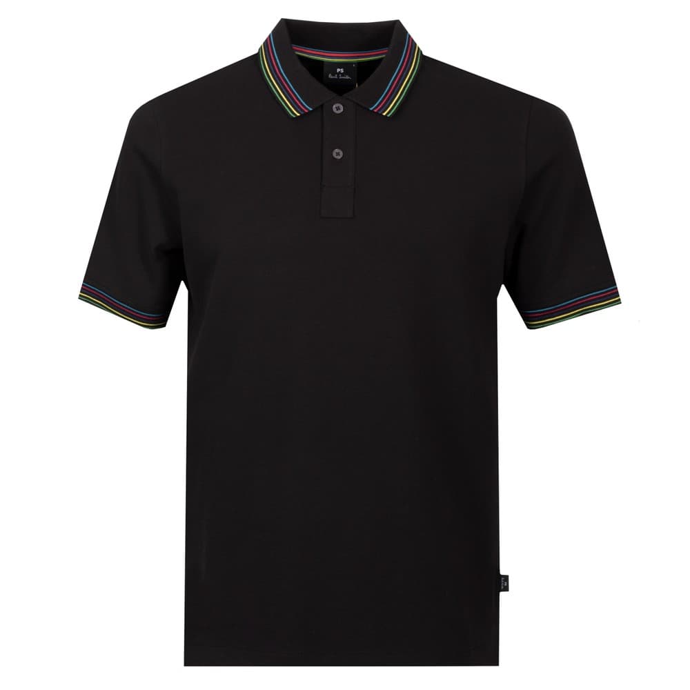 Tipped Collar Polo Shirt