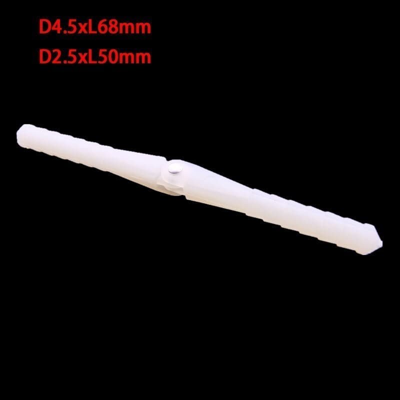 Plastic Needle Hinges Φ2.5×L43mm Φ4.5×L67mm Hinge For RC Airplane Model DIY