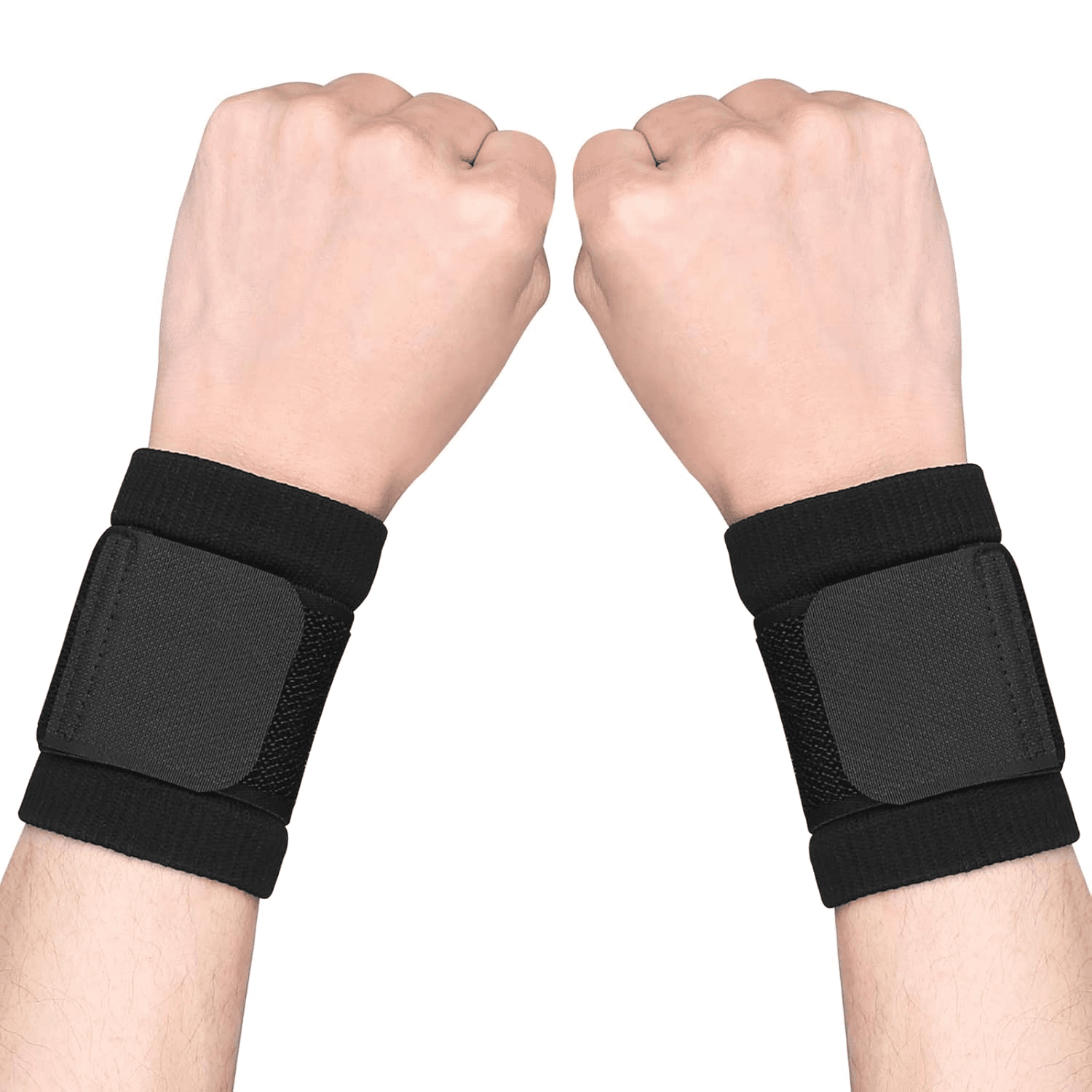 Wrist Supports Adjustable 2 Pack Wrist Brace Compression Wrist Strap for Tendoni