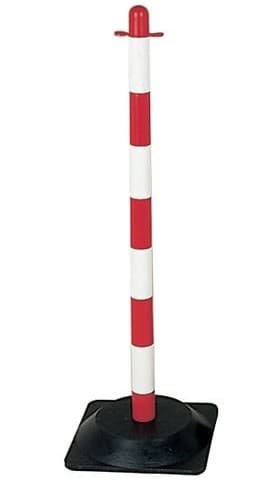 Modular Red and White Post FPB9K Signs and Labels Genuine Top Quality Product New view 2