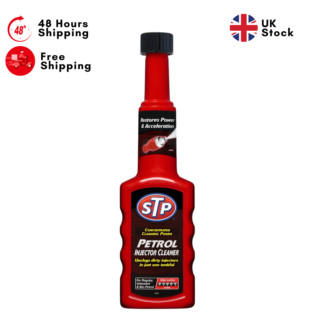 STP Petrol Injector Cleaner 200 ml Concentrated Cleaning Formula Made in the UK