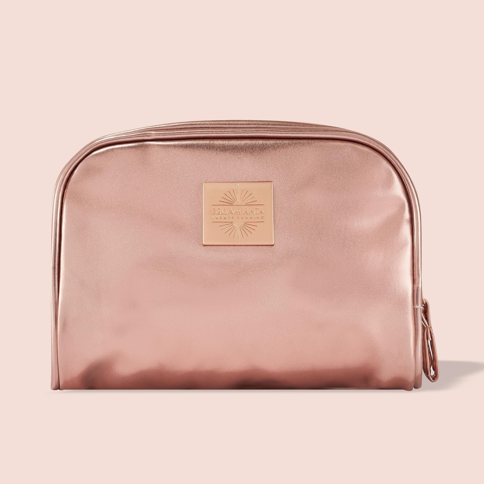 Bellamianta Rose Gold Makeup Bag Cosmetics Bag