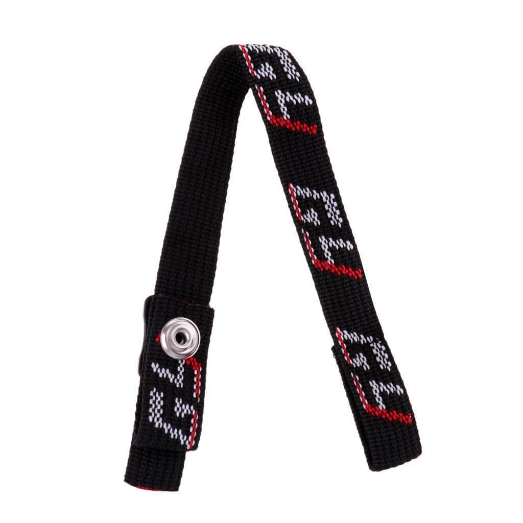 Durable Nylon Webbing Loop Replacement Chin Strap for Hockey Helmets| Black