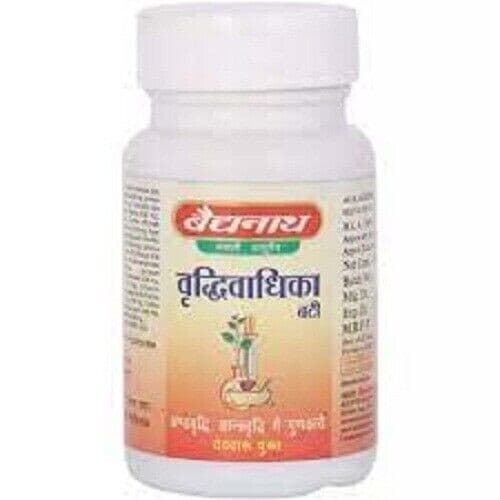 Baidyanath Vridhiwadhika Bati (80tab) Pack of 4 Vriddhivadika Vati Free Shipping