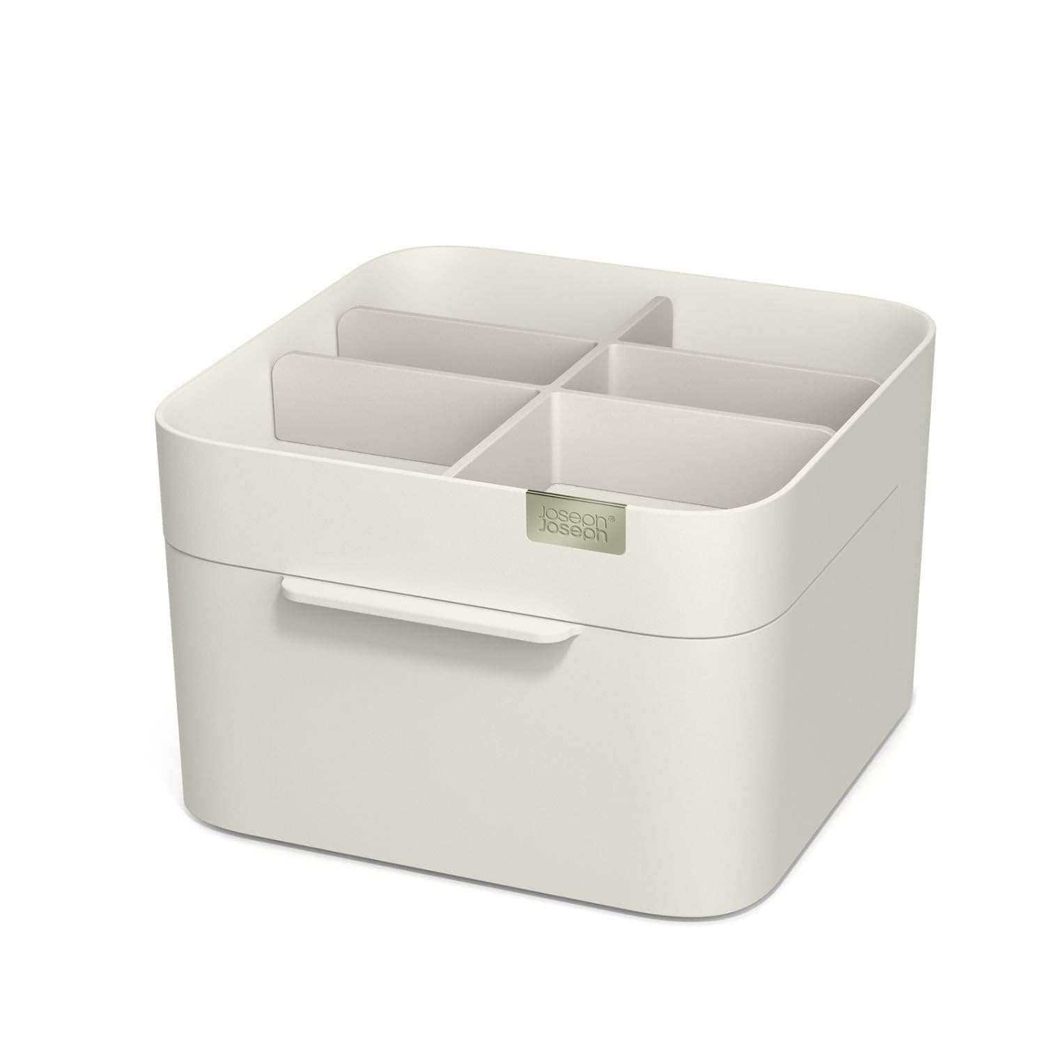 Joseph Joseph Viva Makeup Cosmetic Organiser with Drawer| dismantles for easy cl
