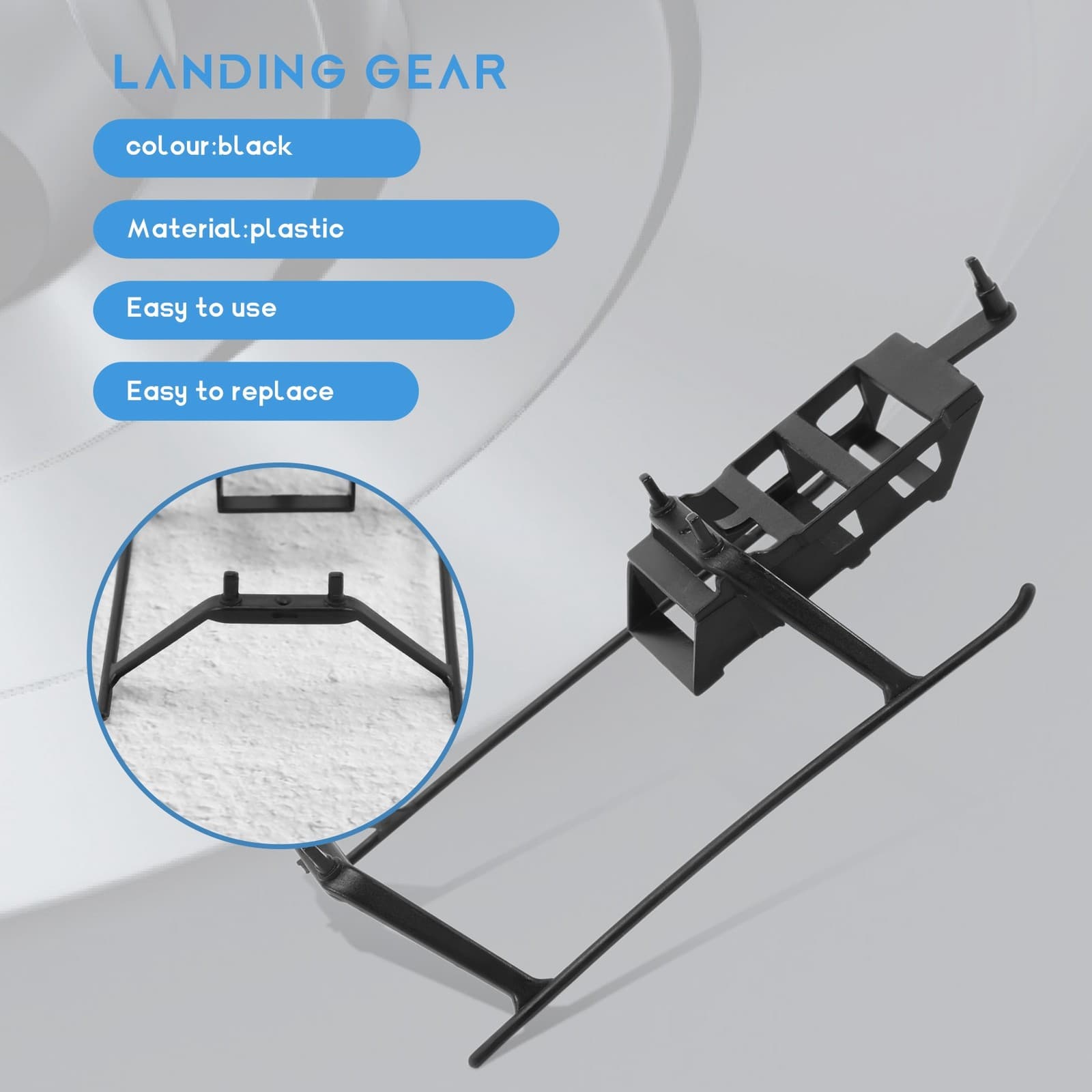 Landing Gear for  XK K110 K110S V977 RC Helicopter Airplane Drone Spare4482 view 2