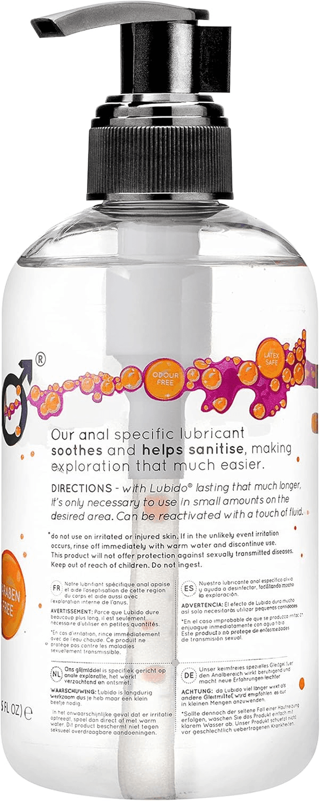 Lubido Aloe Infused Anal Ease Water Based Gel Lube – 250Ml (Pack of 2) view 2
