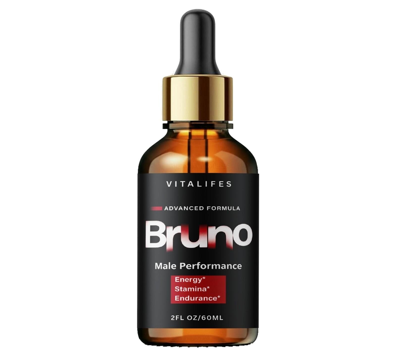 Bruno ED Premium Drops for Men to Boost Performance| Stamina and Energy (2 fl oz)