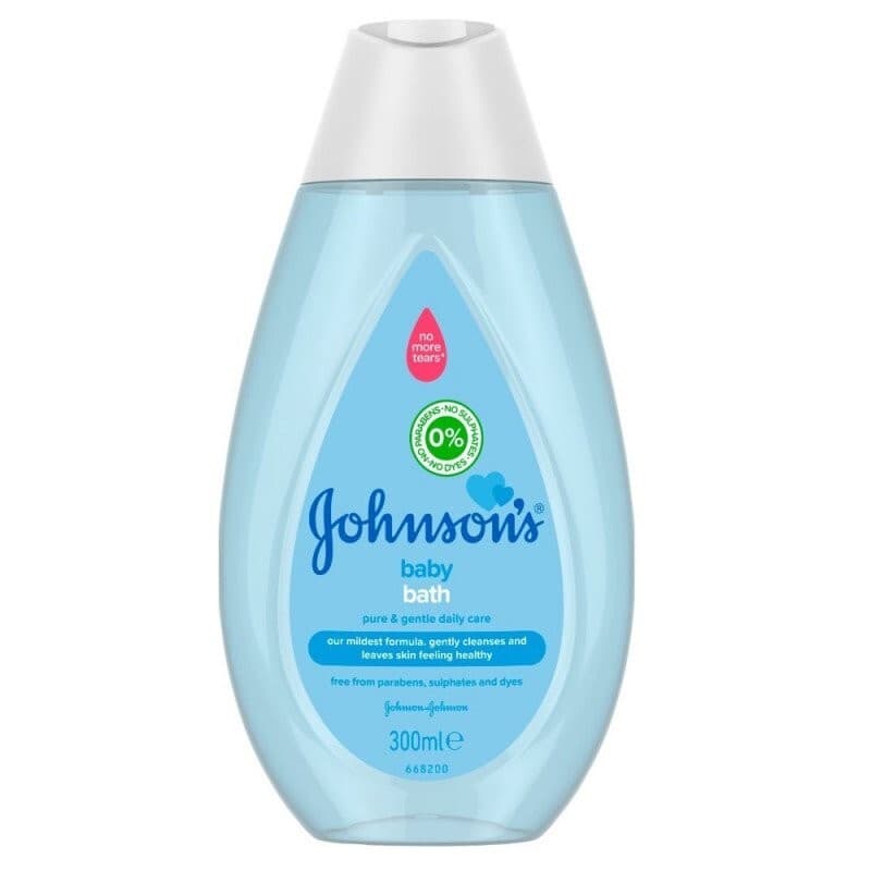 JOHNSON'S BABY BATH PURE and GENTLE DAILY CARE DELICATE SKIN NATURAL MILD 300ML