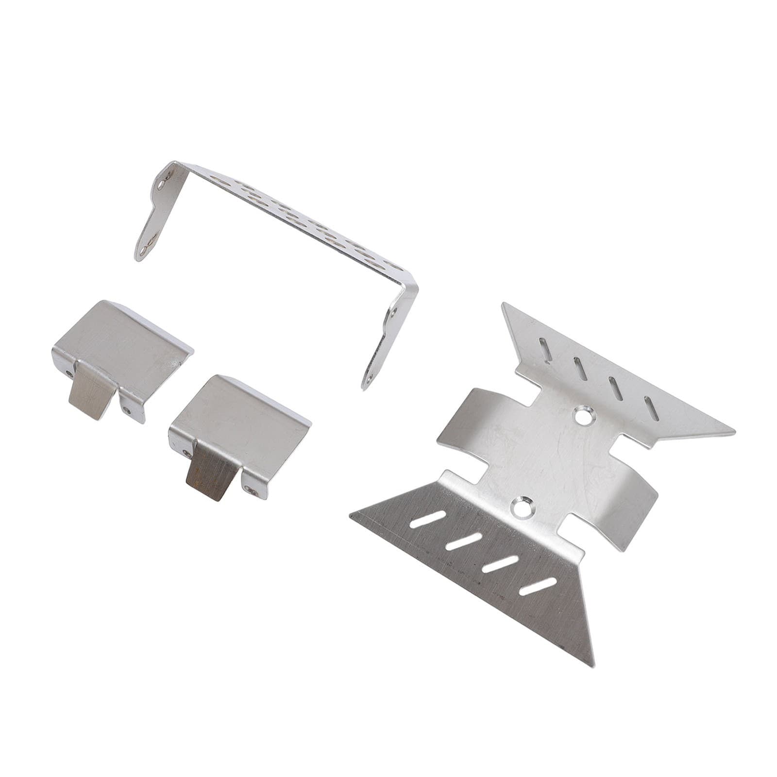 RC Car Chassis Armor Metal RC Chassis Skid Plate Axle Protector Front Guard NEW view 2