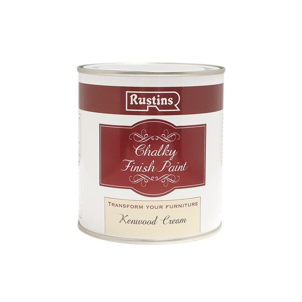 Rustins Chalky Finish Paint Kenwood Cream 250ml RUSCPC250
