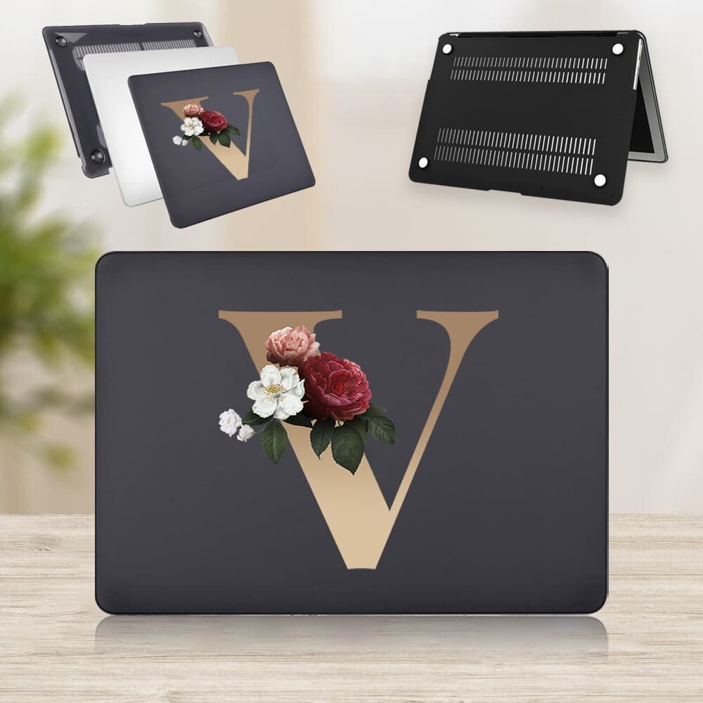 Initial Letters Shell Case Cover -For Apple MACBOOK Air 11\"/Air 13\"/Air 13.6\" UK
