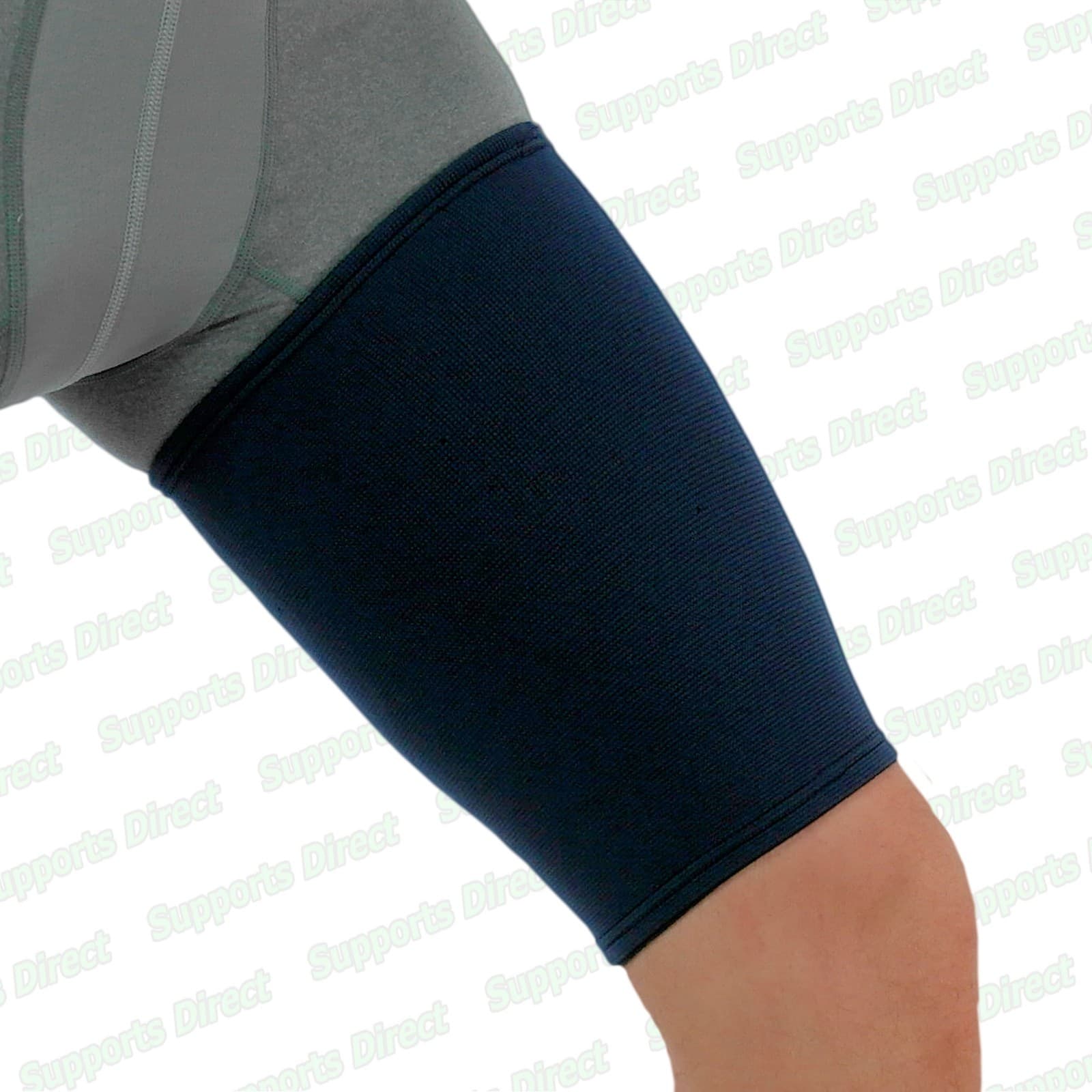 Elastic Compression Thigh Support Sleeve Brace Muscle Injury Wrap Hamstring Gym