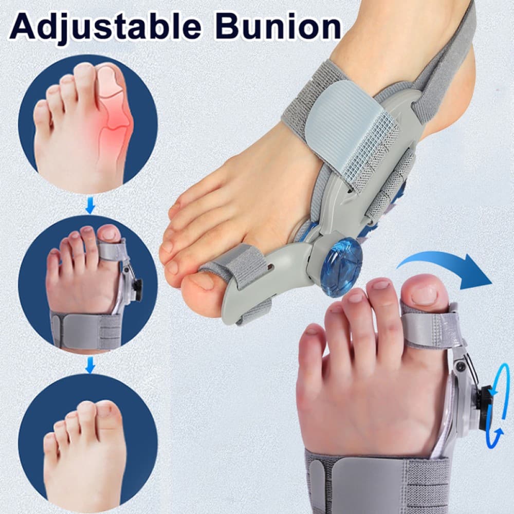 NHS Adjustable Hallux Valgus Bunion Corrector Splint Straightener Toe PainRelief
