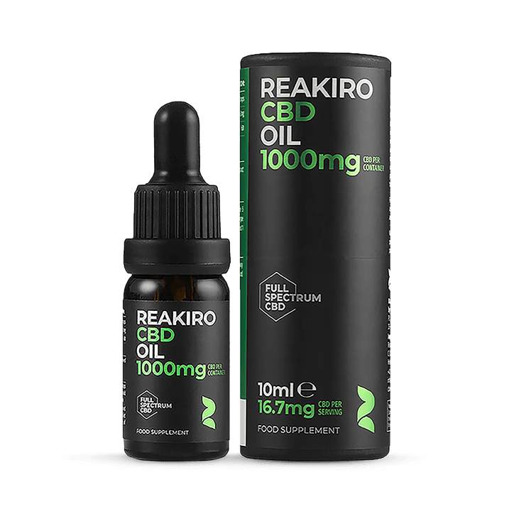 Reakiro CBD Oil 1000mg 10 ml