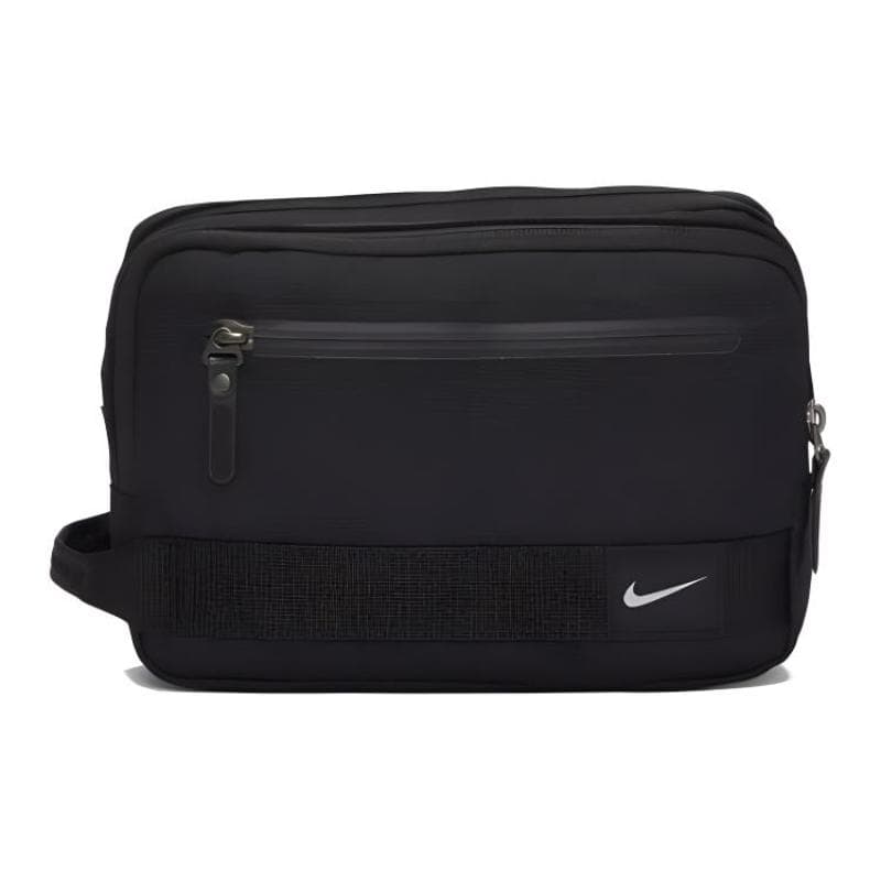 Nike Multi-Compartment Portable Toiletry Bag Regular Unisex Black Casual PBZ132-007 black