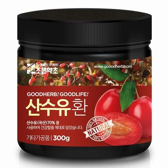 Joeun Herbal Medicine Premium Cornus officinalis, 300g, 1 piece,Korean health food
