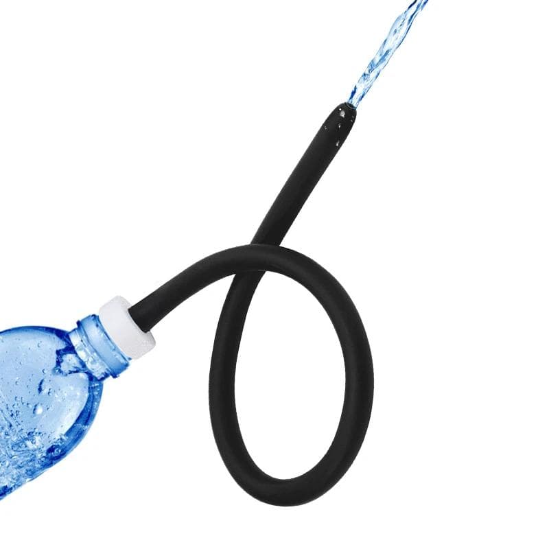 Flexible Enema Bidet Tube 50/100/200CM Silicone Bidet Handheld Bidet Water Sprayer Enema Attachment Hose Cleaning Accessories
